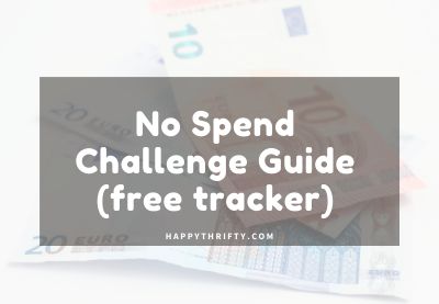 No Spend Challenge (PDF Printable)