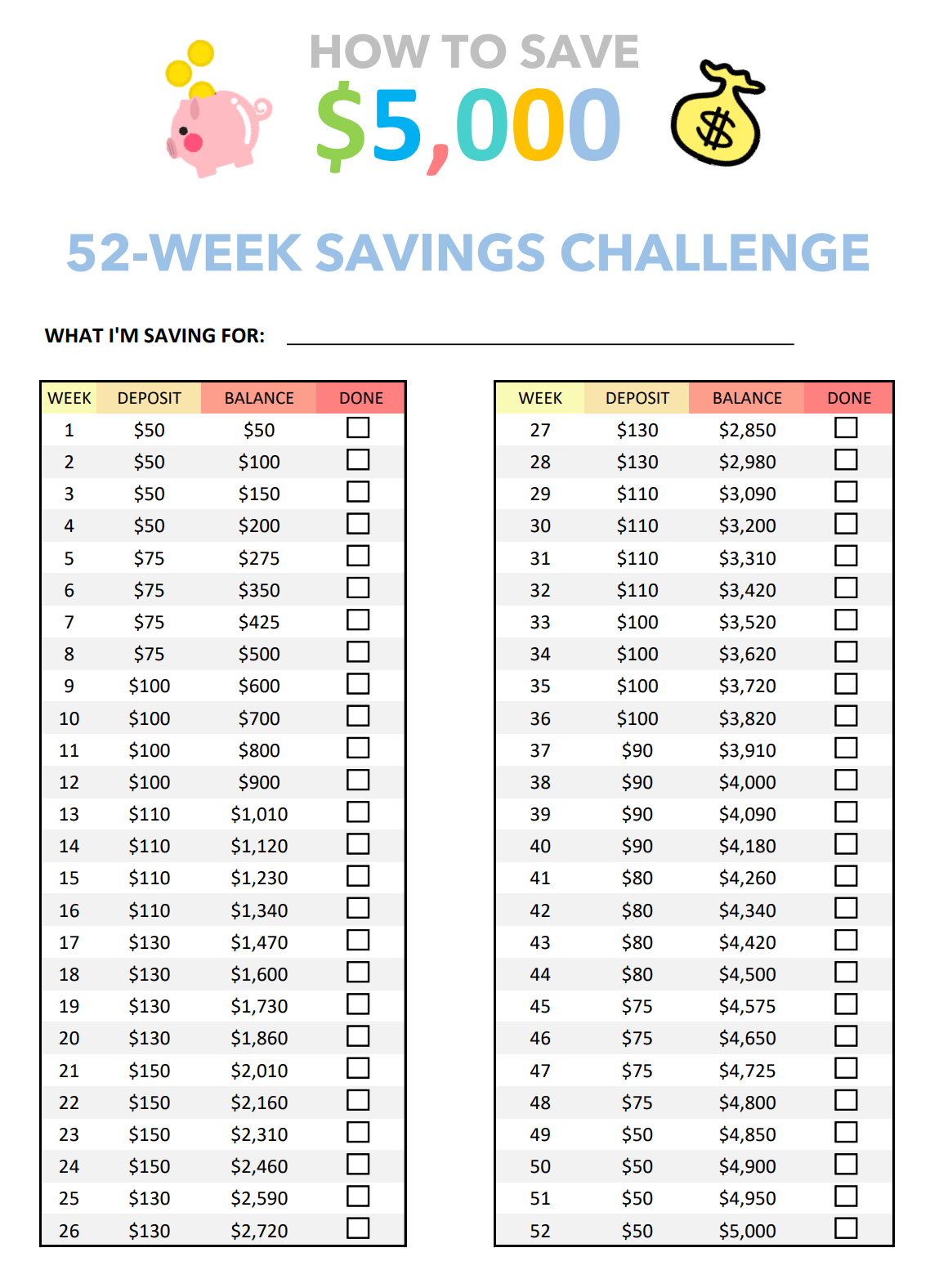 52-week-money-challenge-5000-printable